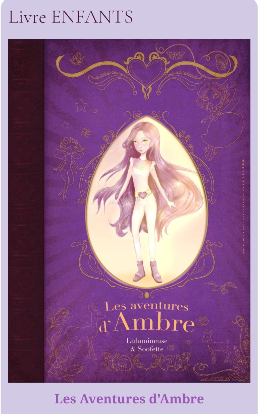 Les Aventures d Ambre en audio gratuit ou en livre